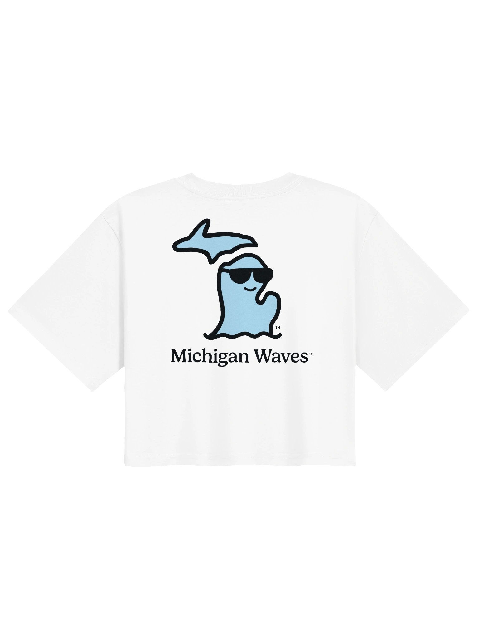 Michigan Waves Cotton Crop Tee product image (5)