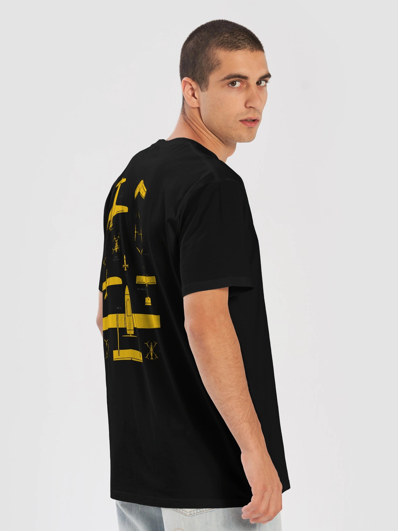 Dzyga's Paw Built Under Fire T-Shirt (Black) product image (8)