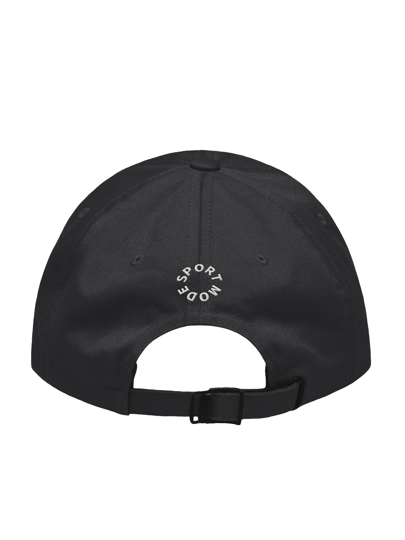 White Logo Sport Mode Circle Dad Hat product image (1)