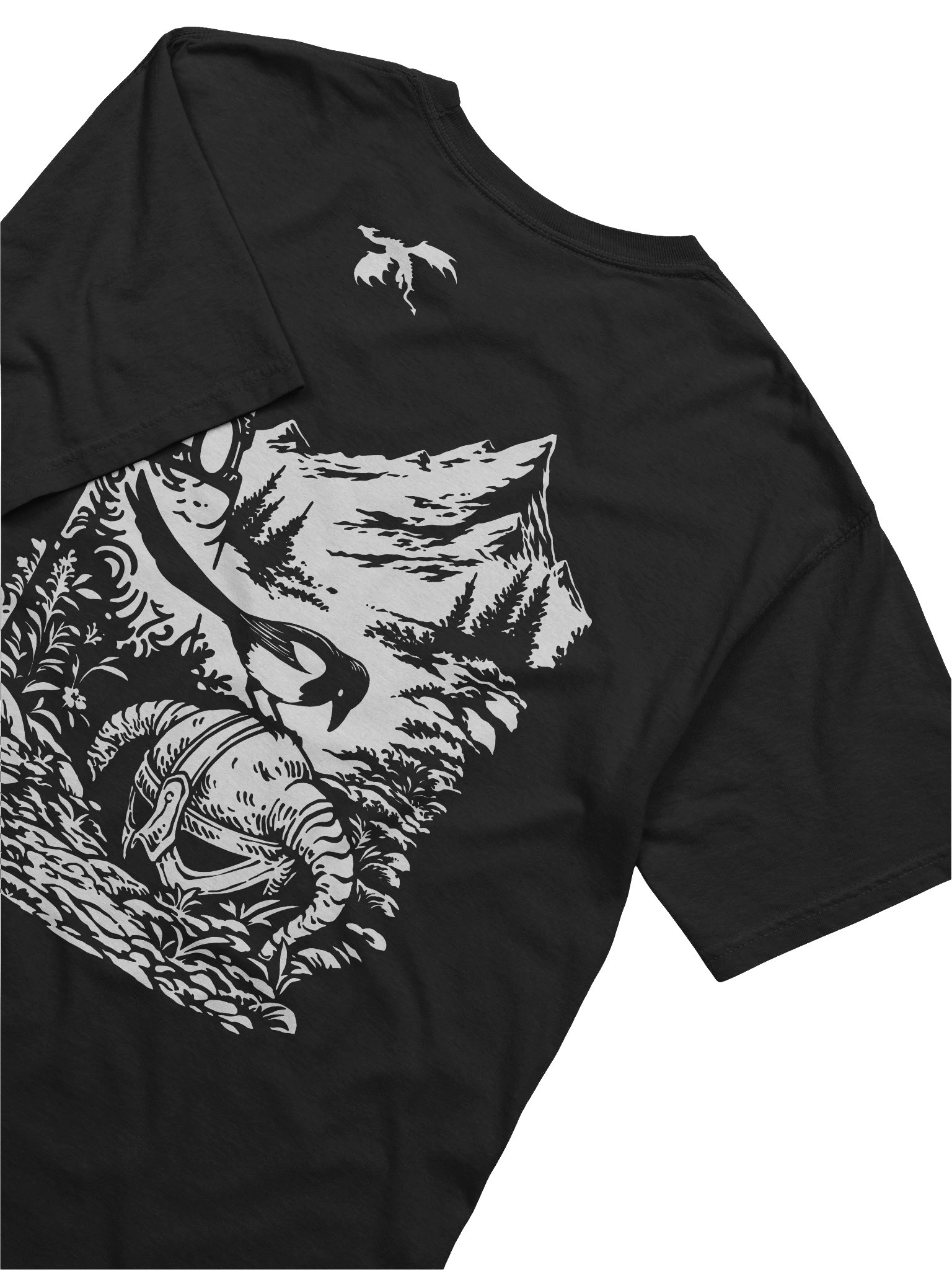 'Finally Awake' (Black T-Shirt) product image (3)