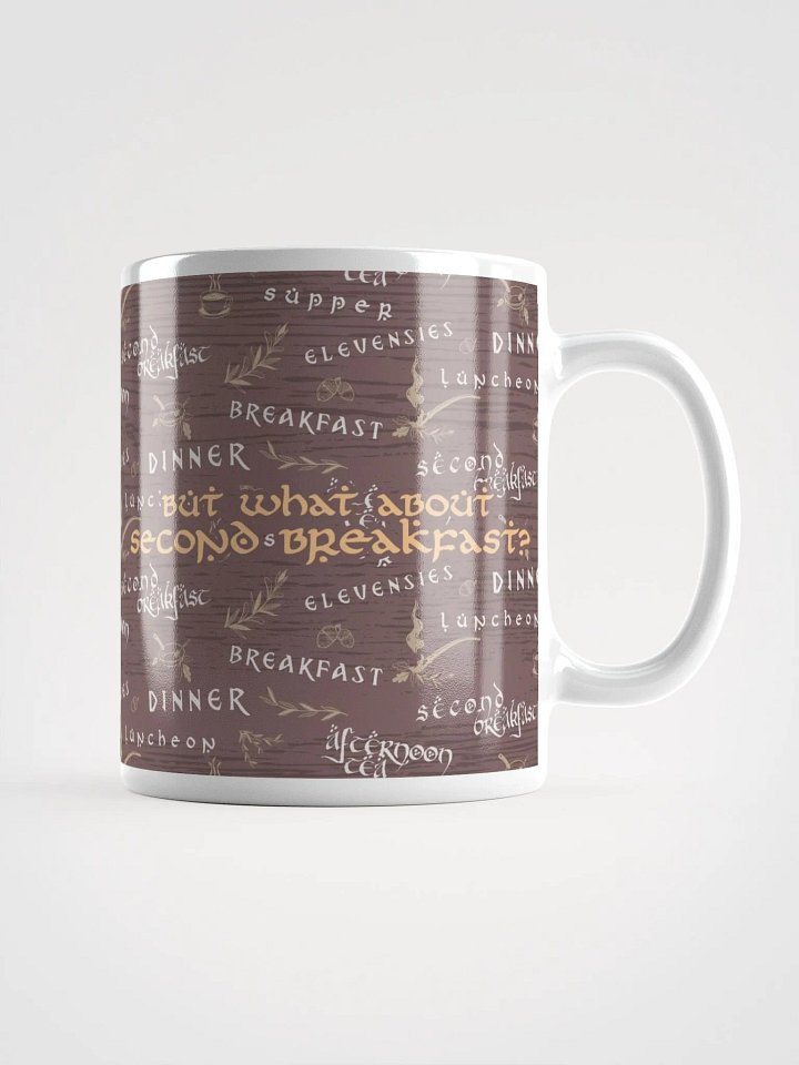 Second Breakfast Glossy Mug | Cozy Hobbit Meals product image (2)