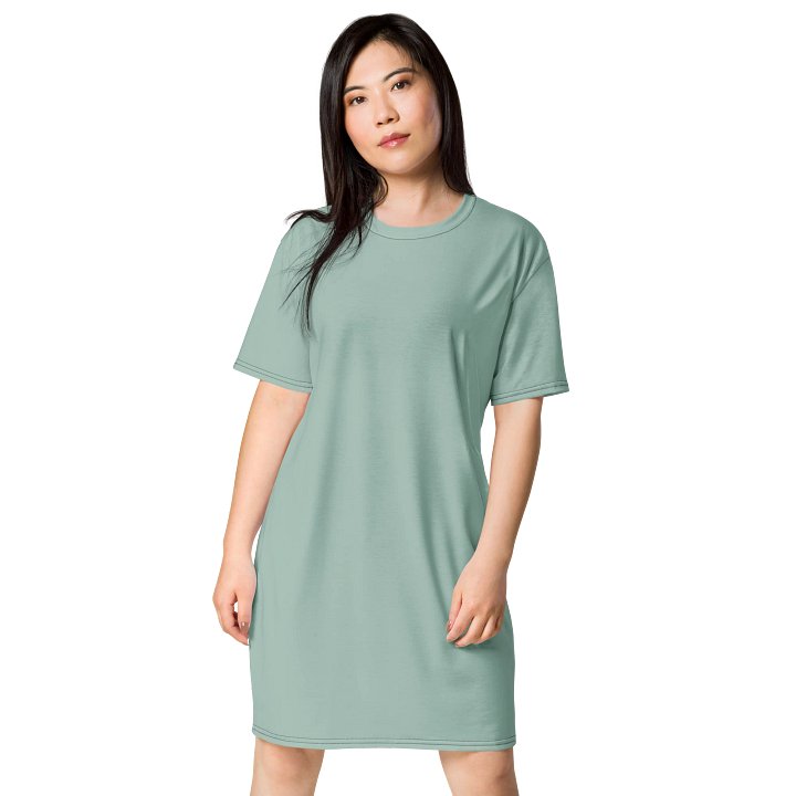 Oversized T-Shirt Dress - Shimmering Opal, Sizes 2XS-6XL product image (1)