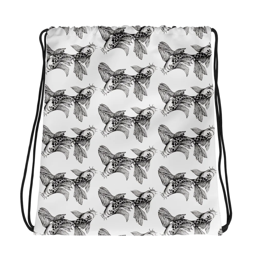 Koi Fish - Drawstring Bag product image (1)