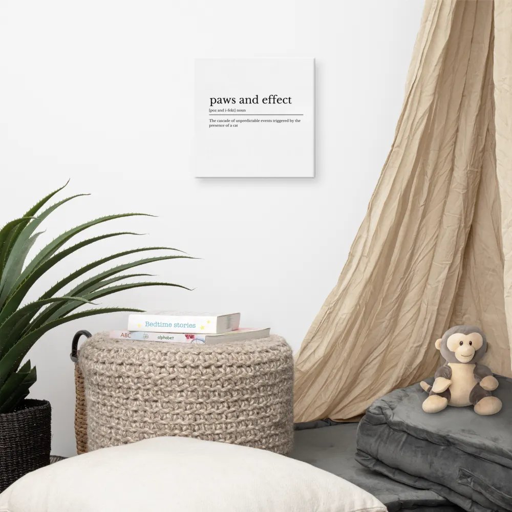 Canvas (in): Paws and Effect product image (7)