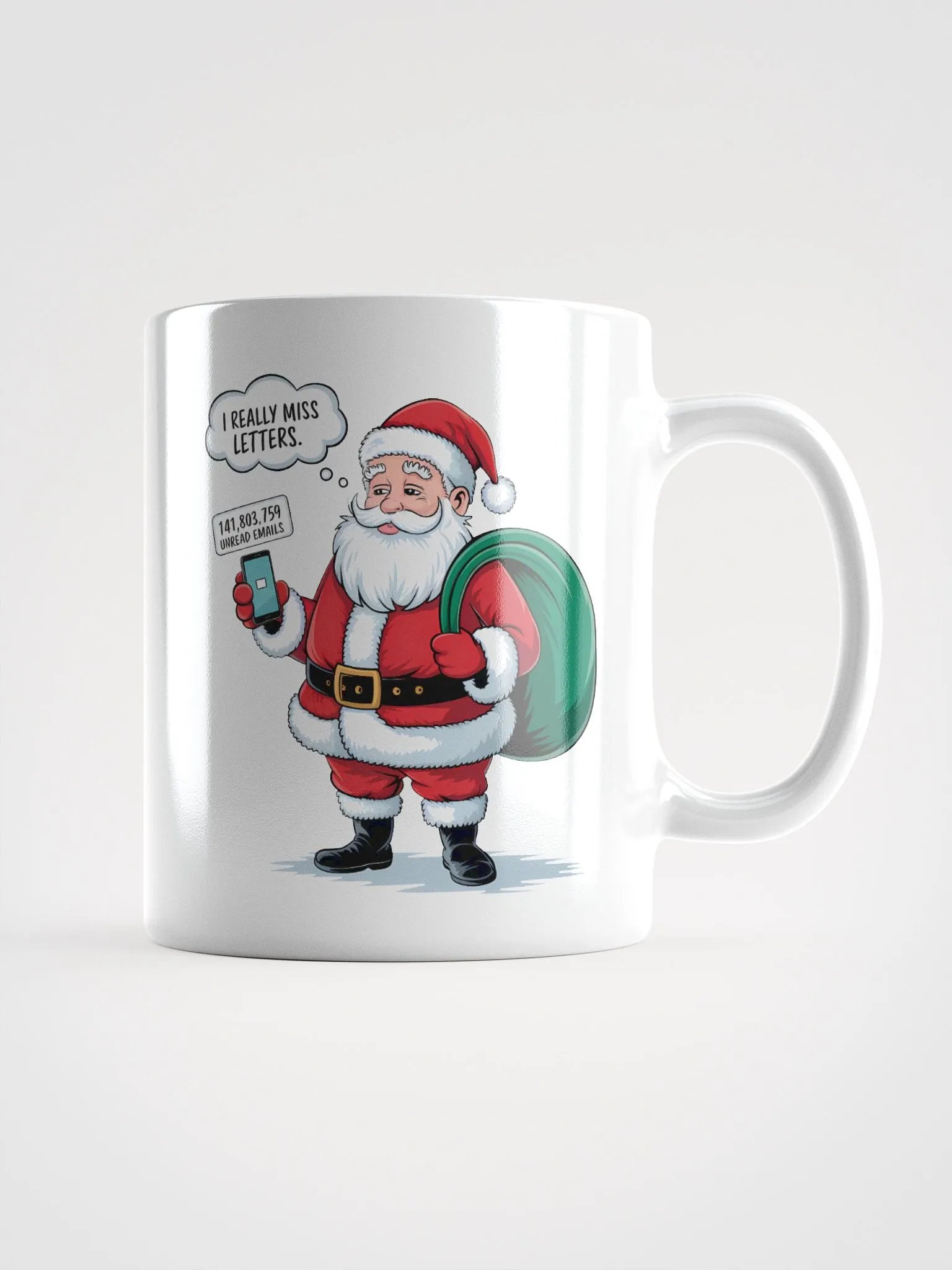 Santa's Modern Woes Mug product image (1)