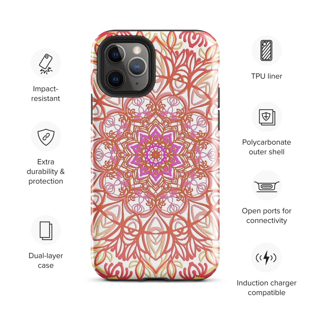 Radiant Mandala iPhone® Tough Case product image (5)