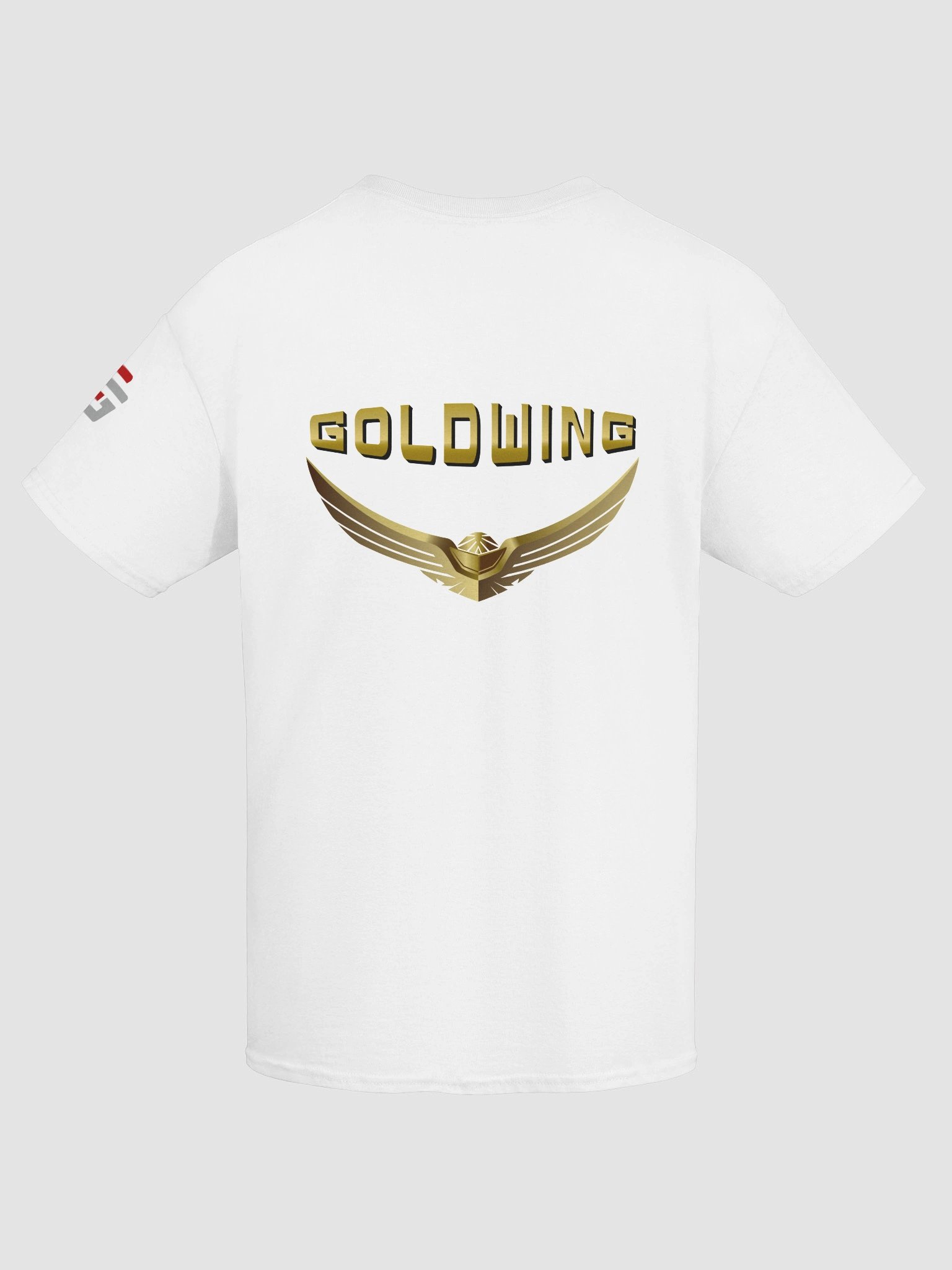 Gold and Bold Goldwing T-Shirt (Big Front) product image (42)