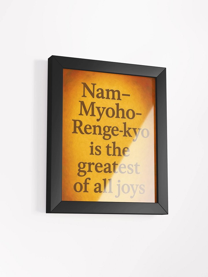 Nam-Myoho-Renge-Kyo Wall Art product image (2)