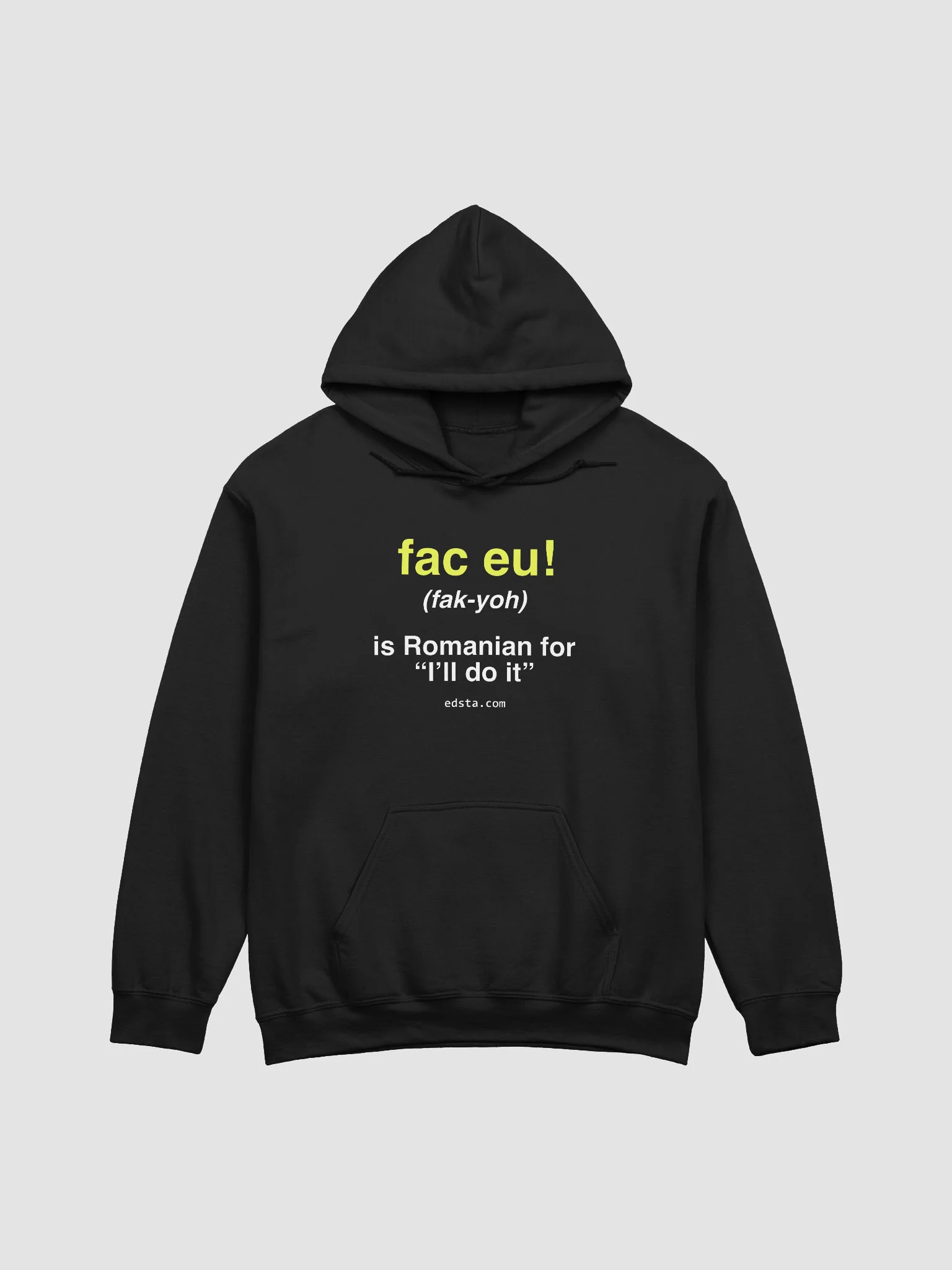 Fac Eu! Hoodie product image (1)