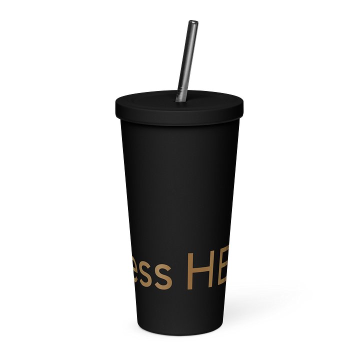 HEka Fitness Branded Tumbler with Straw product image (6)