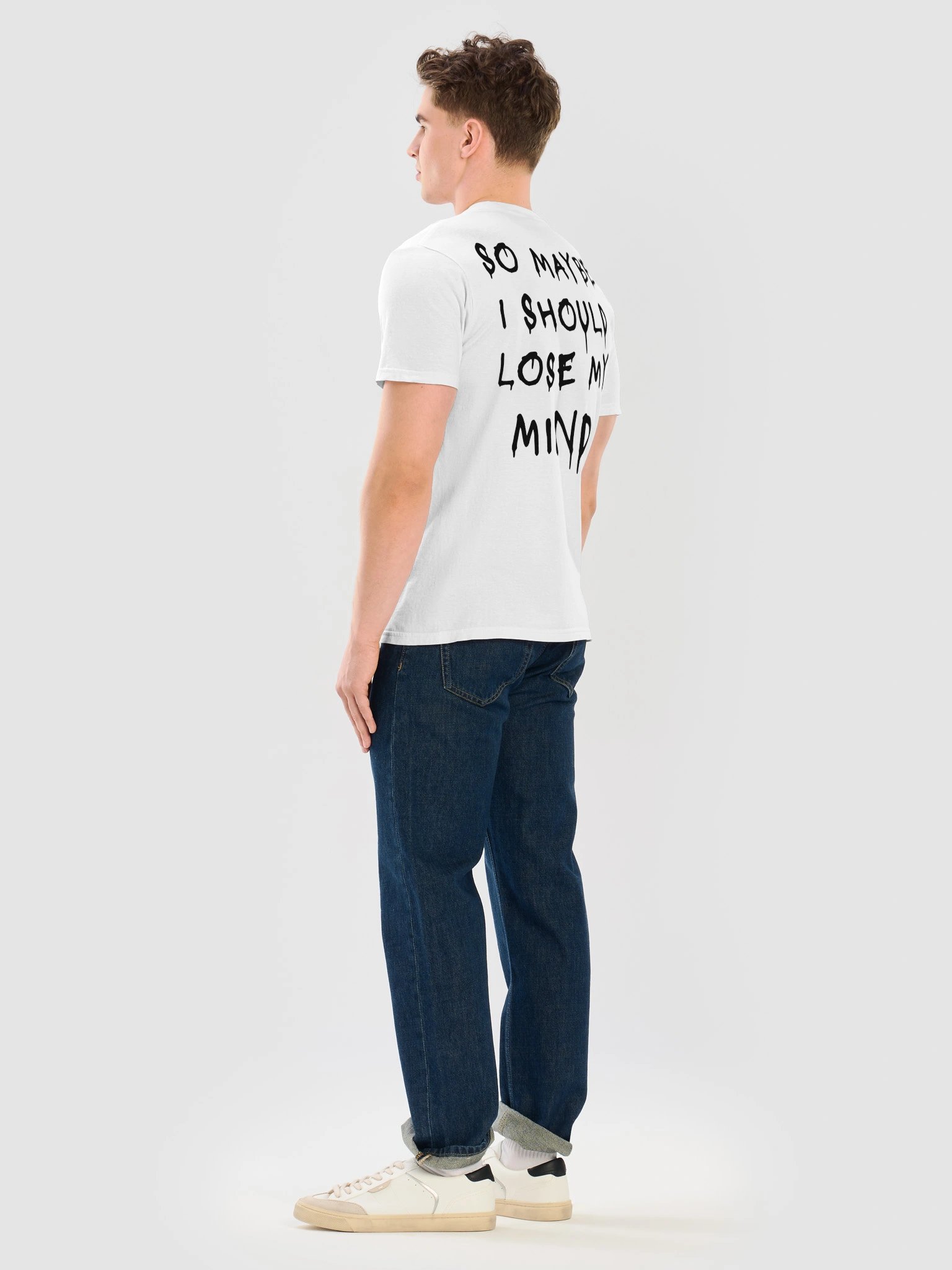 Lose My Mind Tee (White) product image (5)