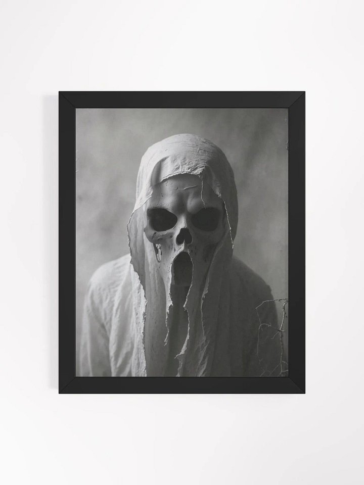 Ghostly Face Framed Print product image (1)