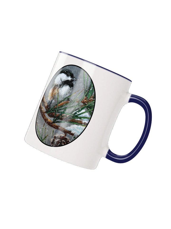Winter Whimsy Chickadee Ceramic Mug product image (6)