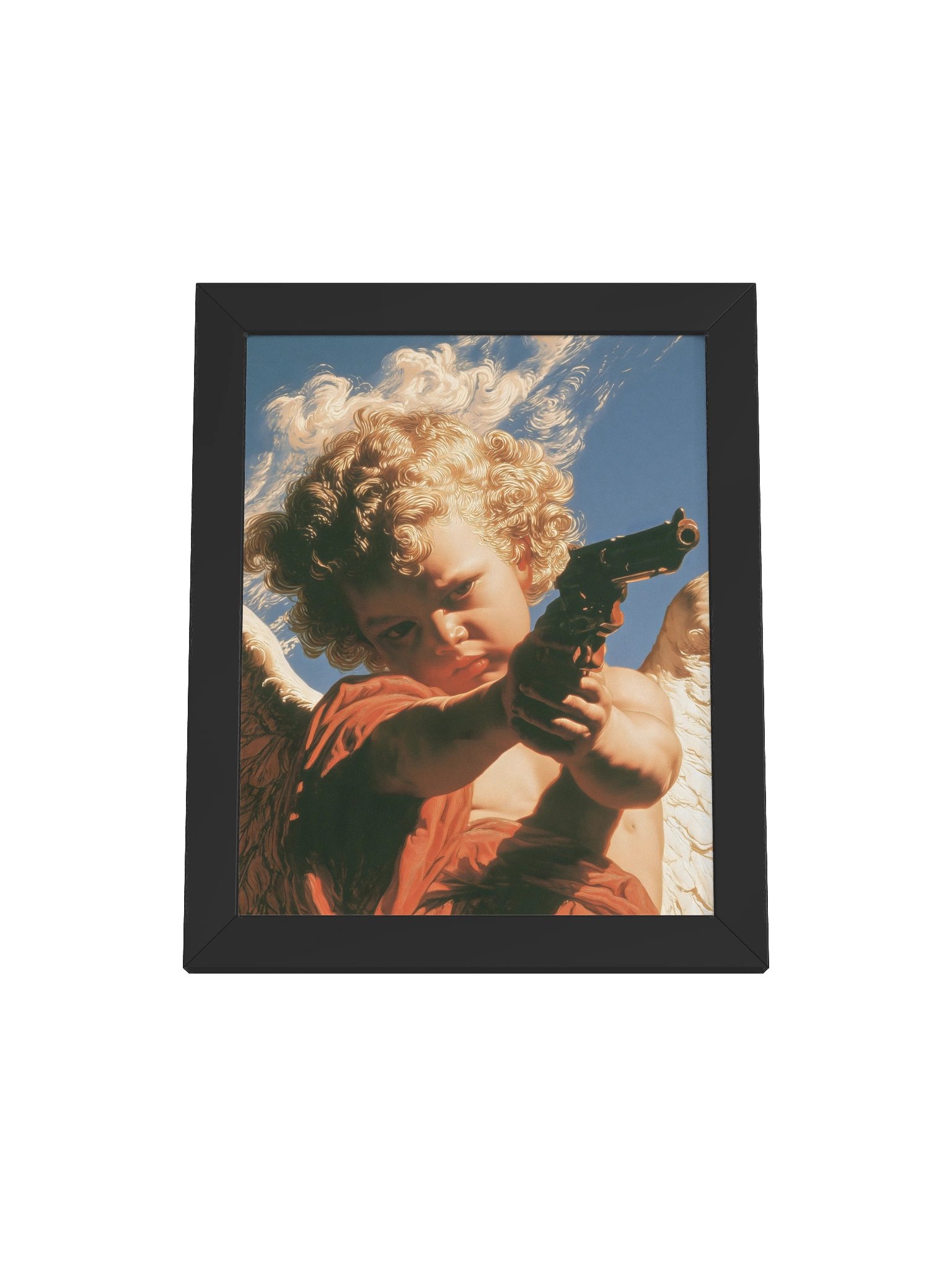 Quick Draw - Framed Art Print product image (3)