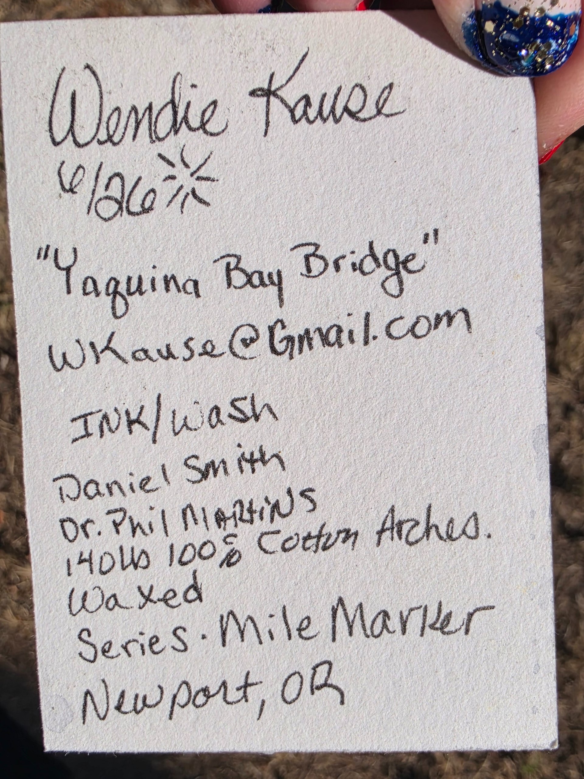 Yaquina Bay Bridge - Mile Marker Series 1 product image (2)