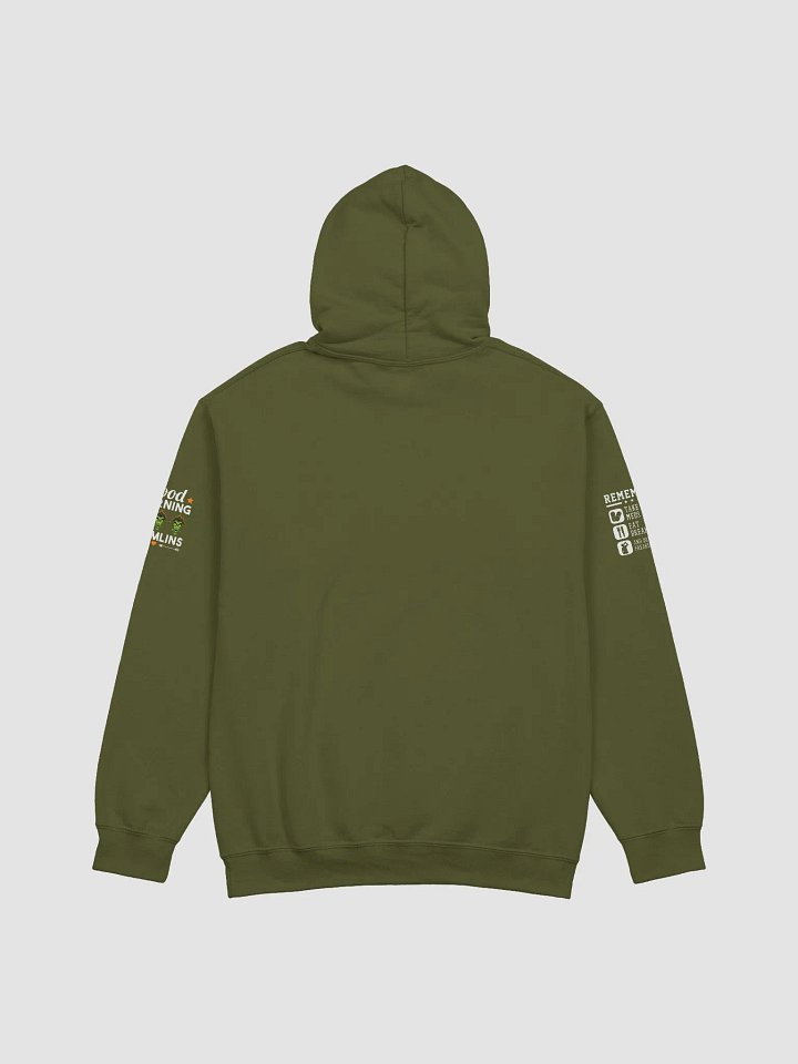 I run on caffeine and spit hoodie light (new size chart) product image (2)