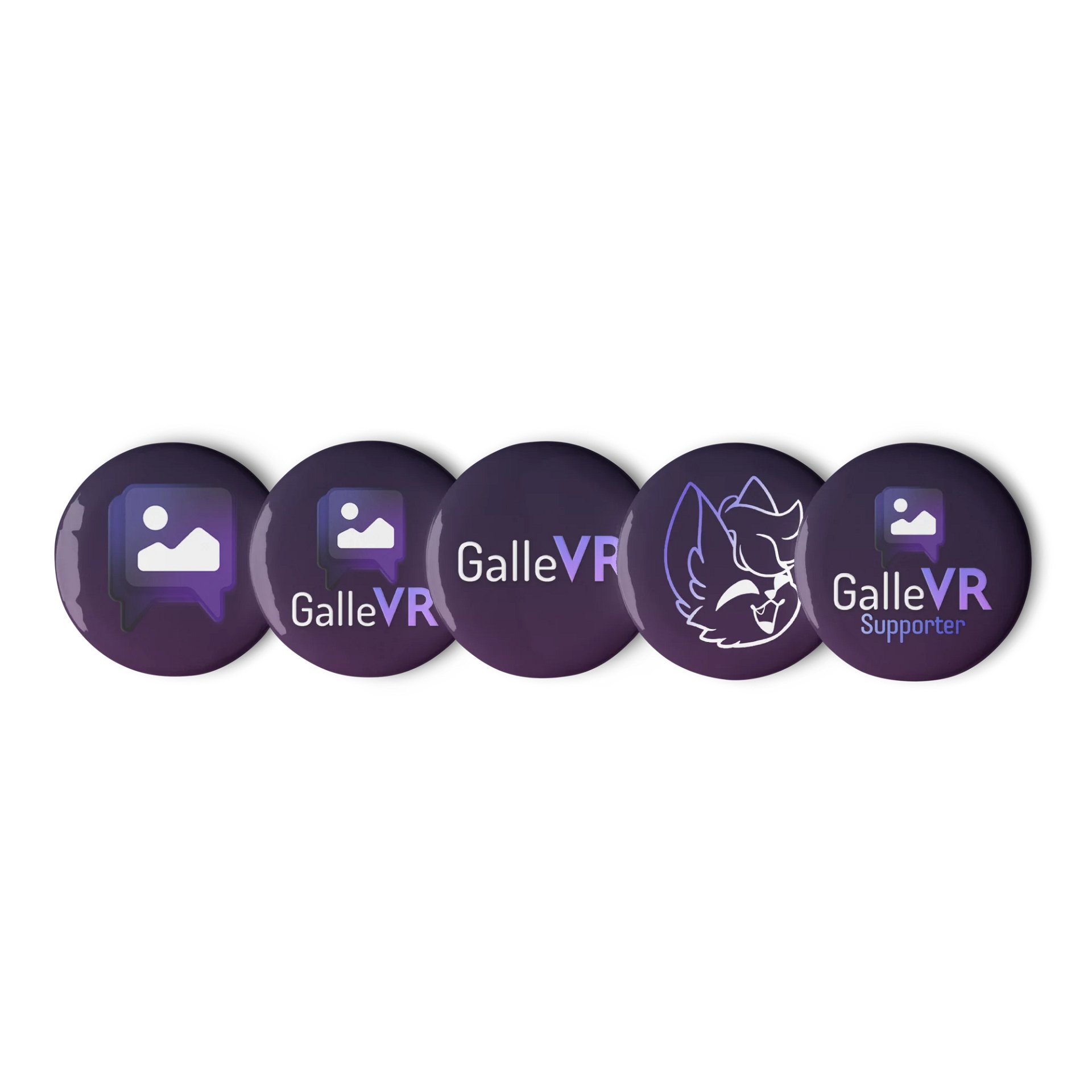 GalleVR Button Pins product image (1)