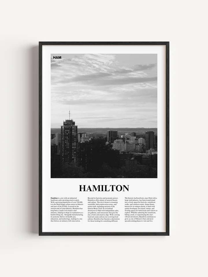 Hamilton 01 Newspaper Poster product image (1)