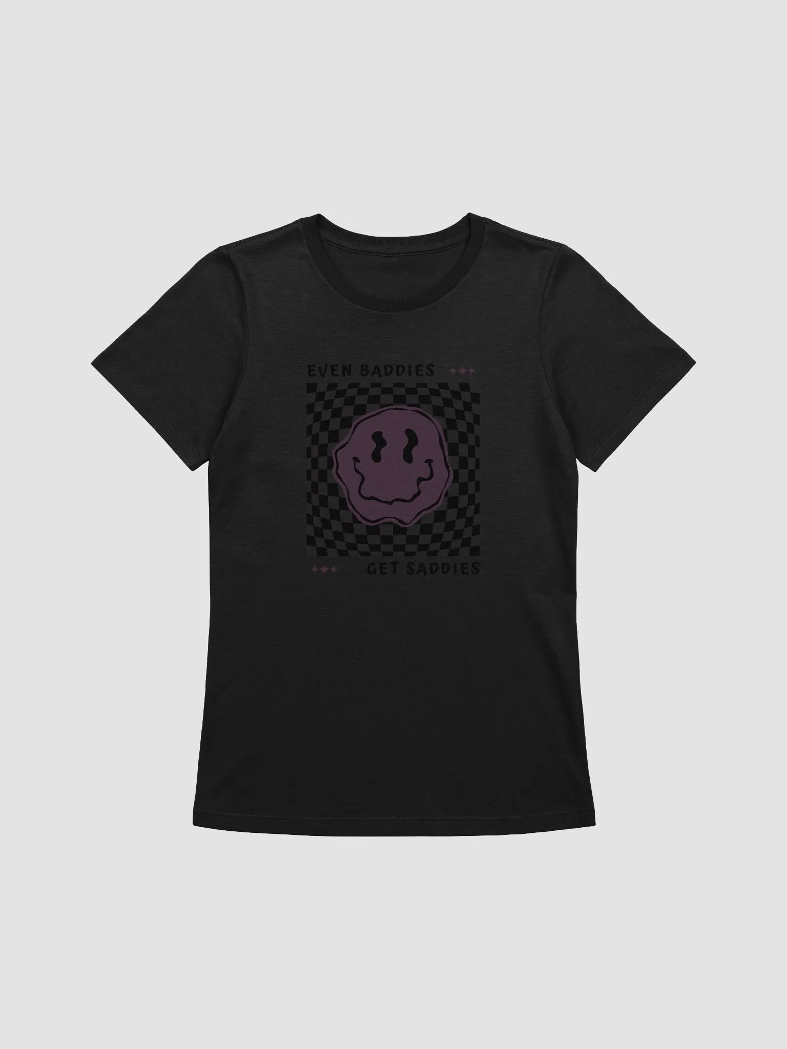 Even baddies get saddies Tee product image (1)