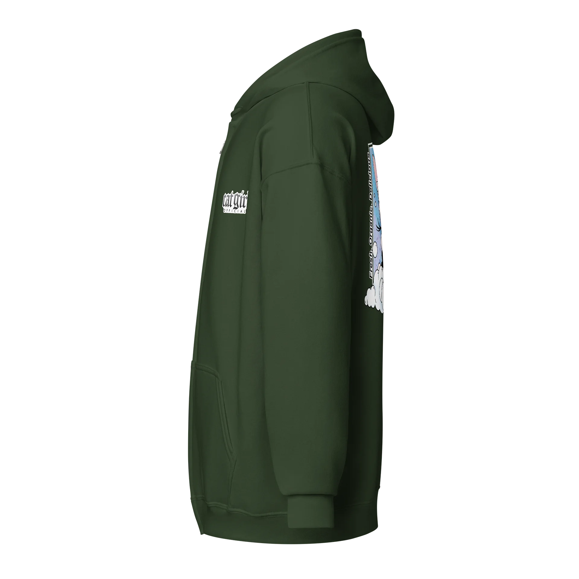 Fresh, Organic, Delicious Zip Hoodie product image (45)