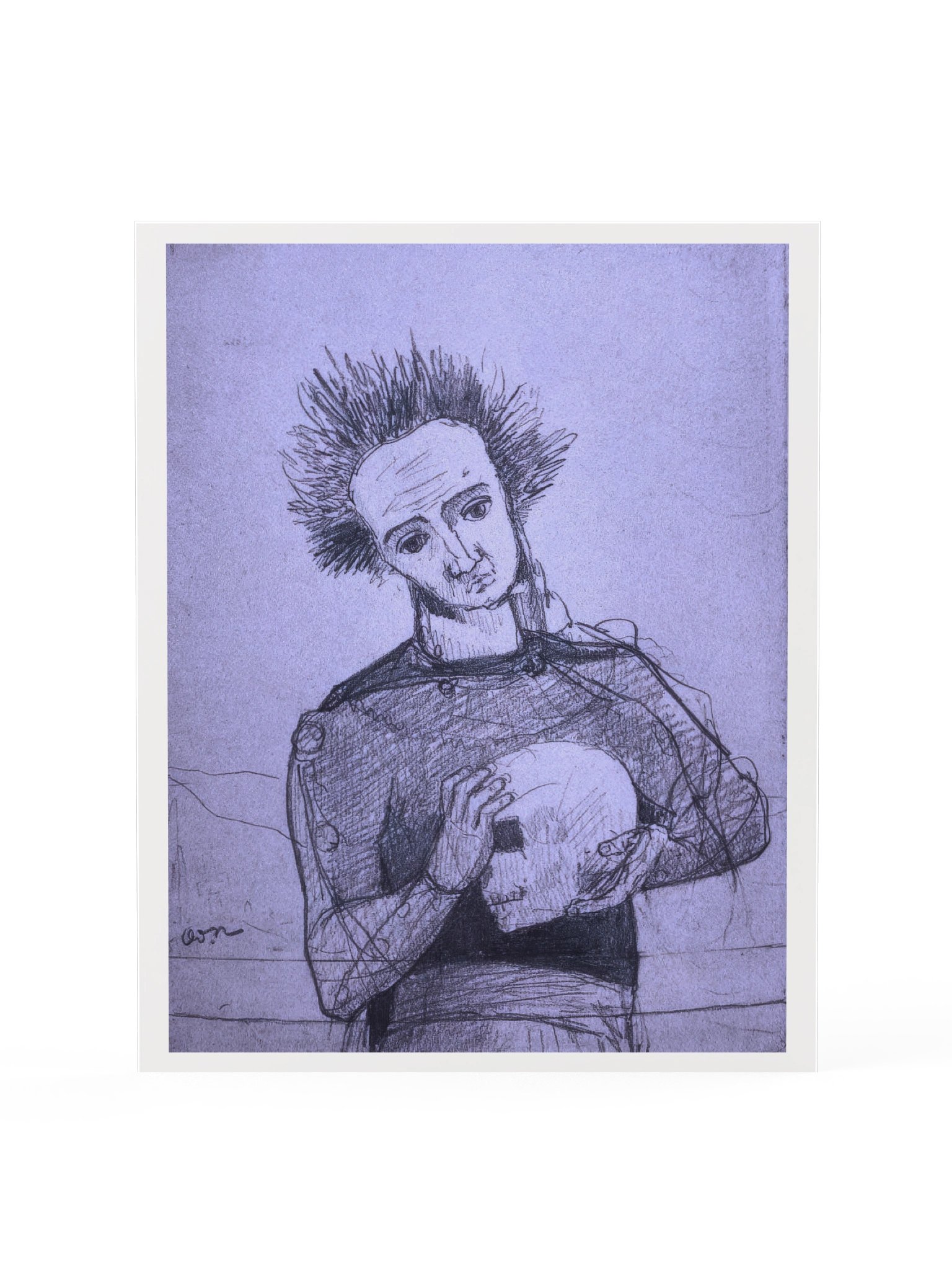 Odilon Redon - Hamlet - Art Print Poster product image (1)