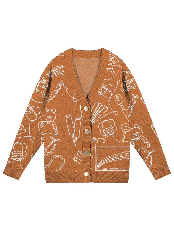 Service Lines (Pediatrics - Fall Edition Orange Cardigan) product image (1)