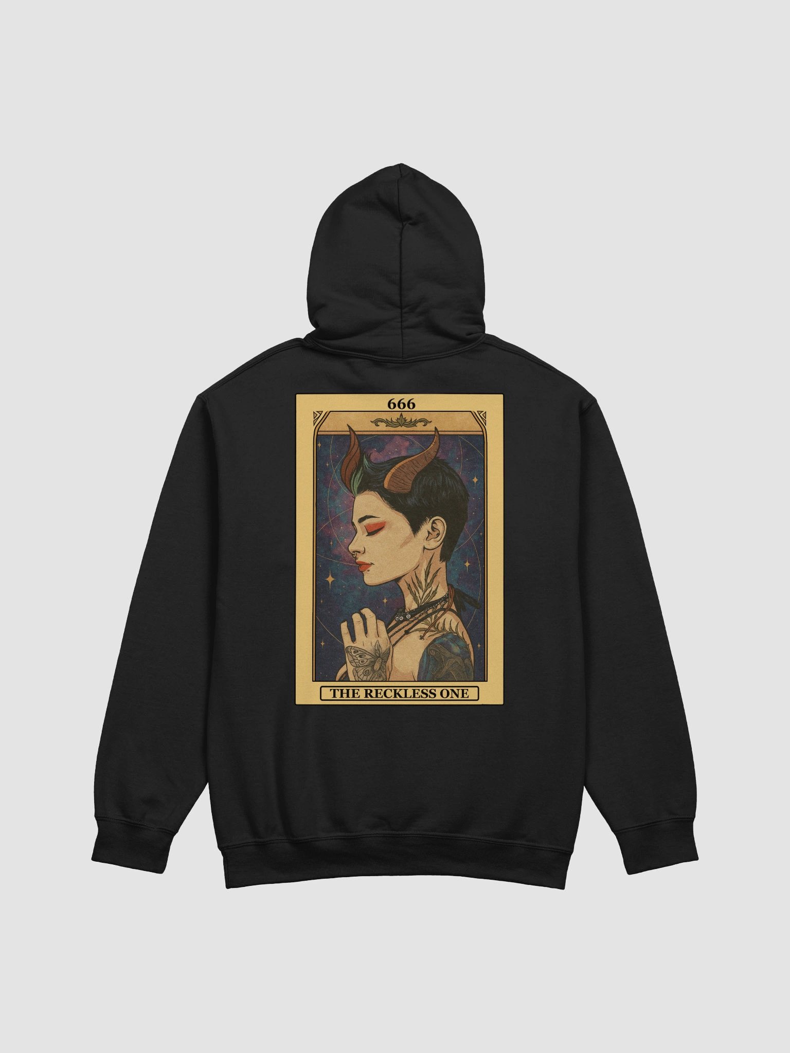 Tarot Card *RECKLESS* - Hoodie (Back) product image (19)