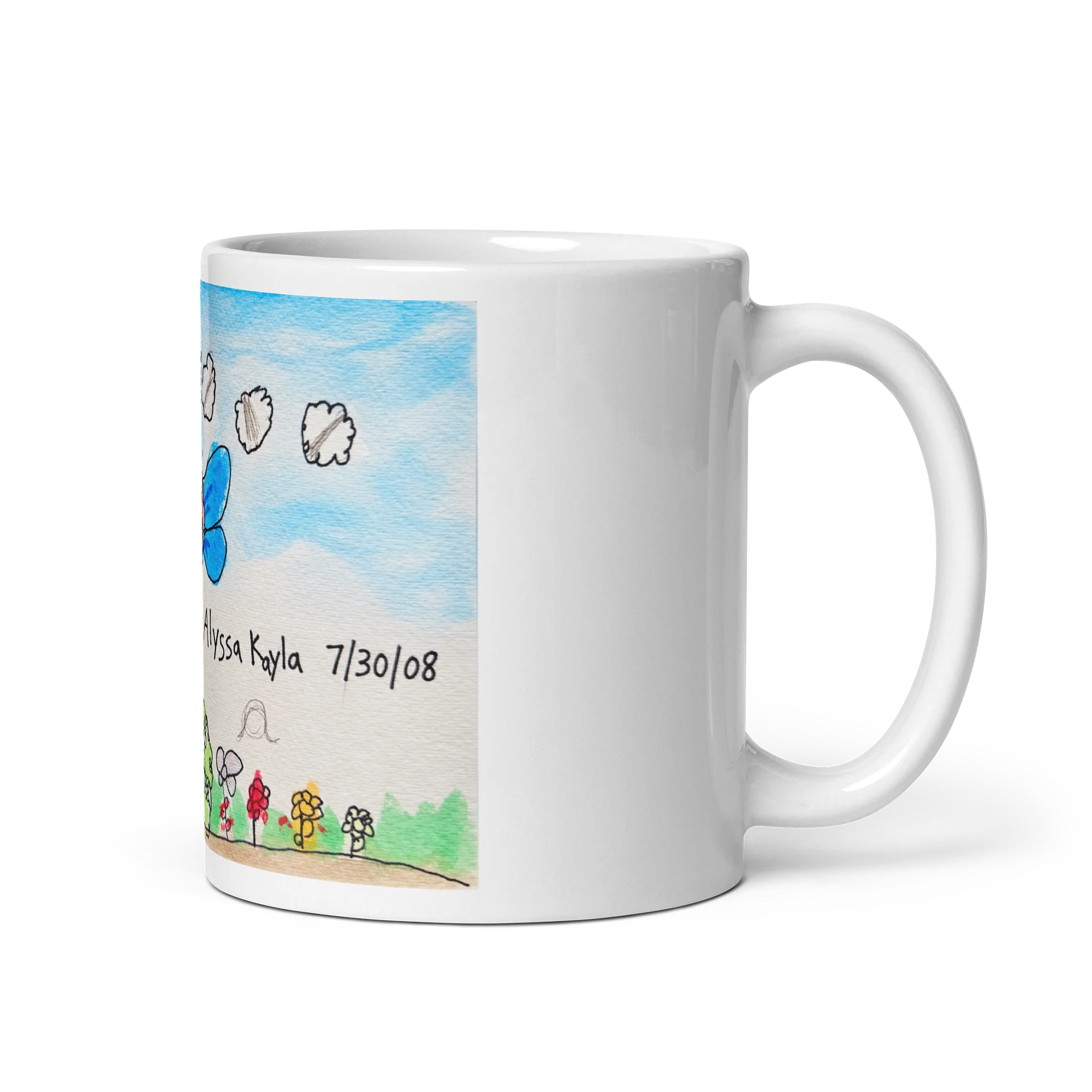 AK’s Butterfly Visits to Grandpa's Garden Mug product image (1)