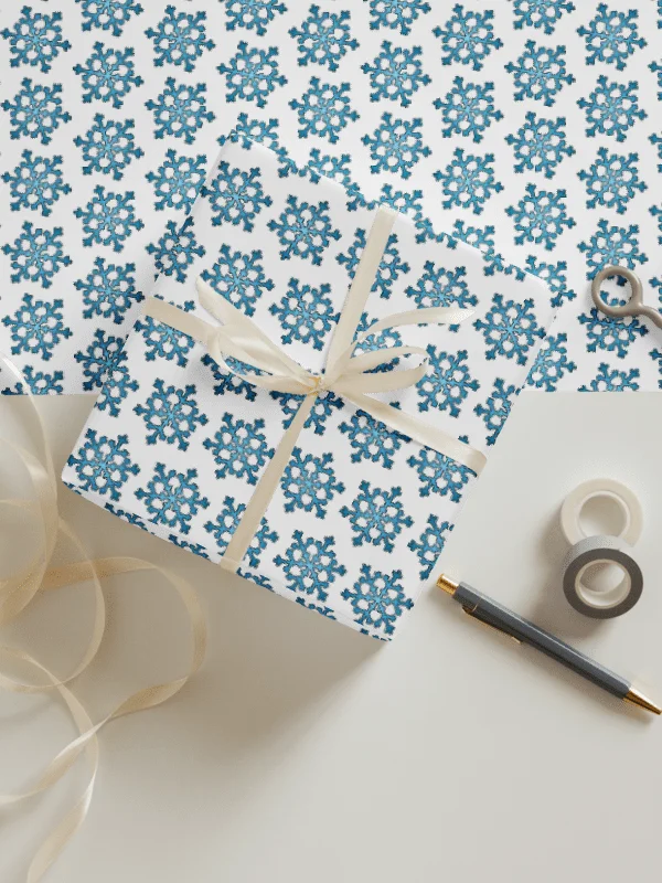 Snowflake - Wrapping Paper Sheets (3) product image (1)
