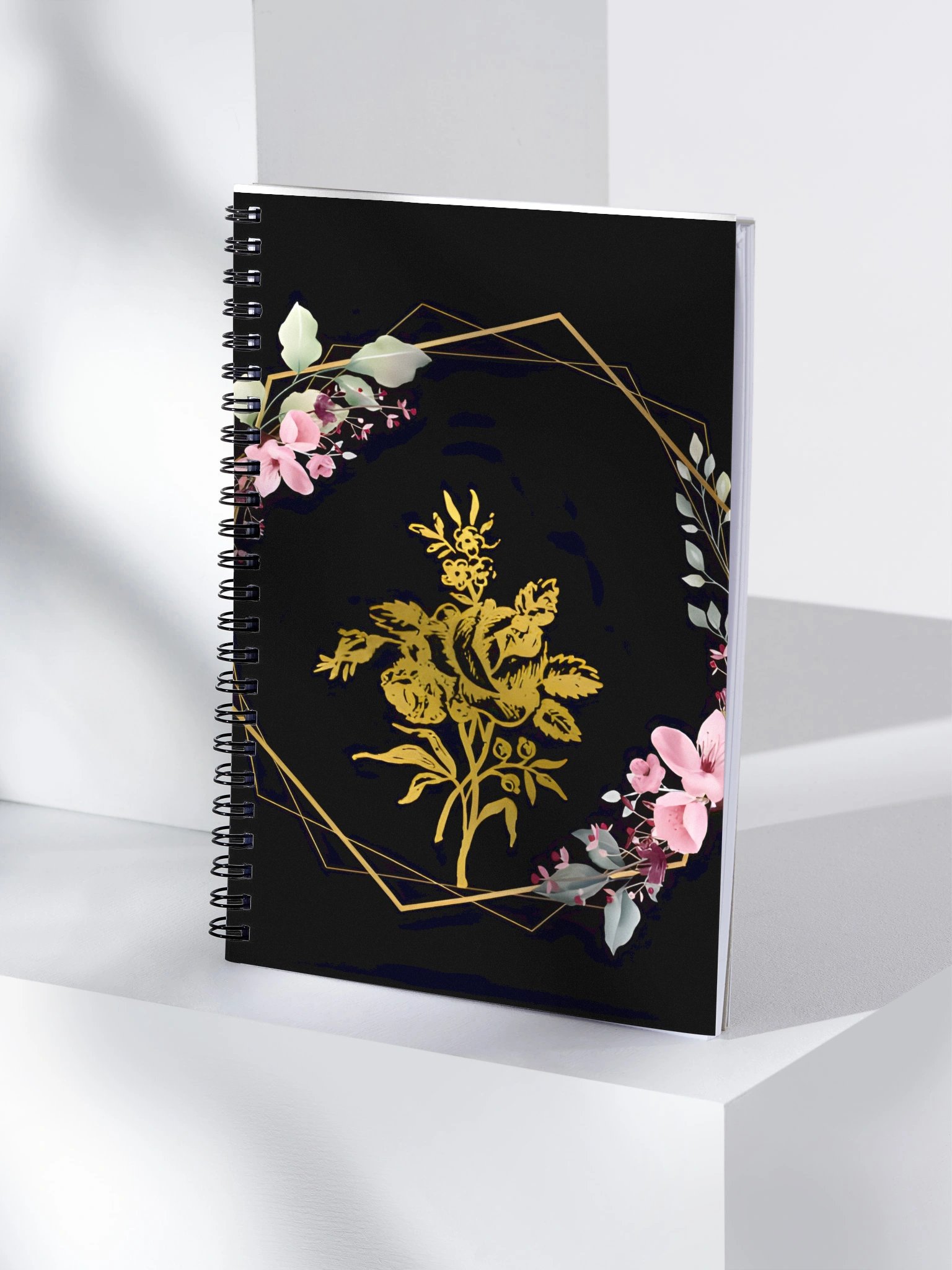Floral Elegance Spiral Notebook product image (4)