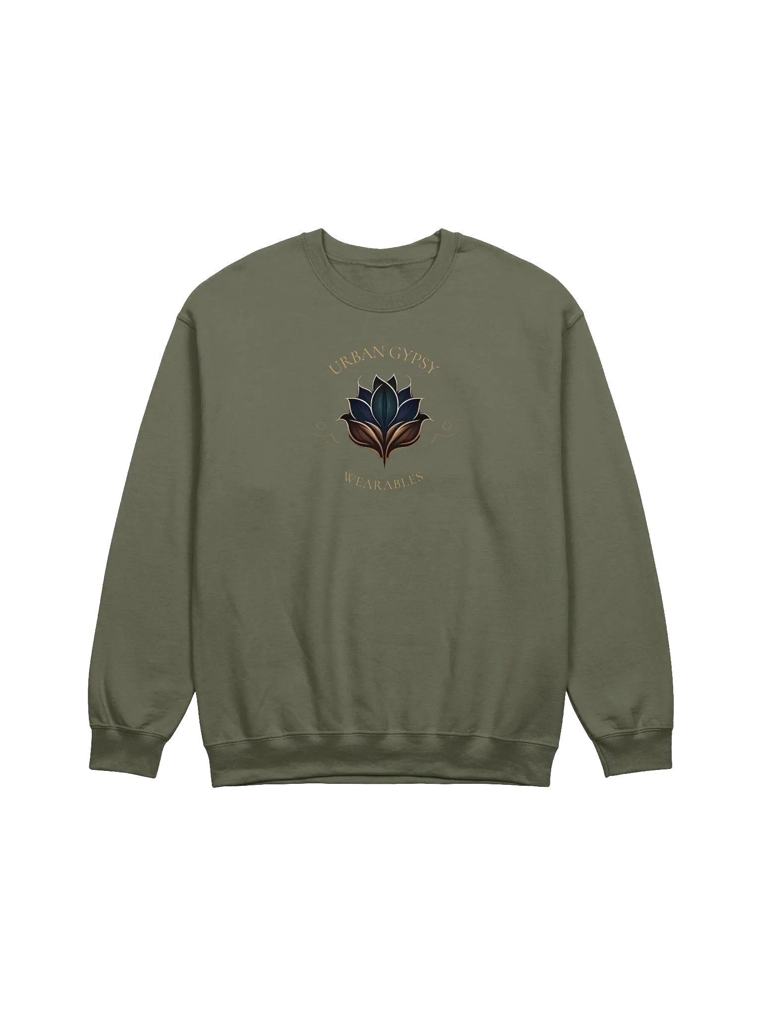 Lotus Bloom Unisex Crewneck Sweatshirt product image (1)