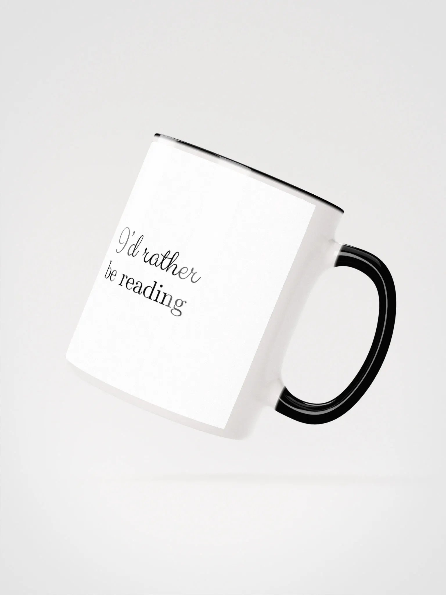 "I'd rather be reading" mug product image (3)