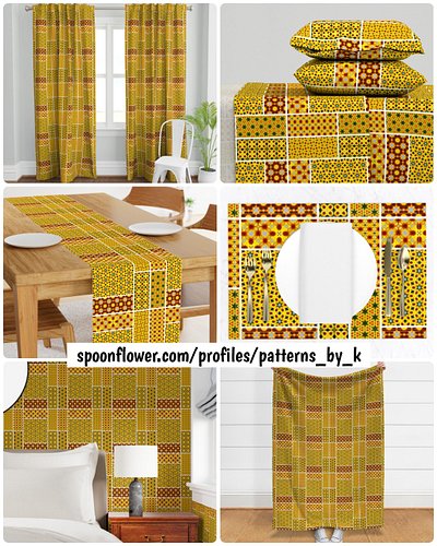 Abstract Sunflower Collage Collection
Pattern available as fabric, premium wallpaper and home decor!
Link below & in bio:
htt...