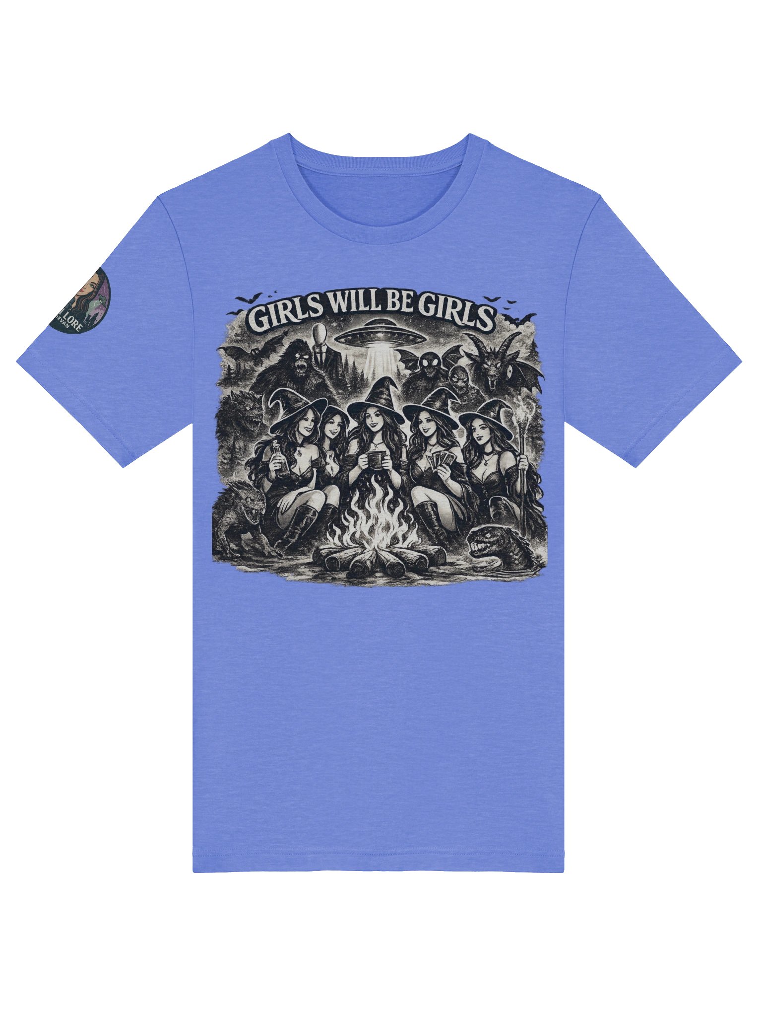 GIRLS WILL BE GIRLS SUPER SOFT T-SHIRT (HEATHERED COLORS PT.1) product image (5)