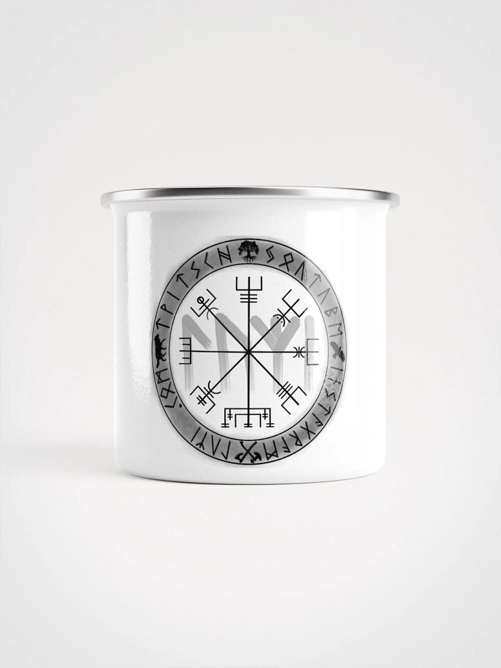 Nordische Runen | Vegvísir | Campingbecher product image (1)