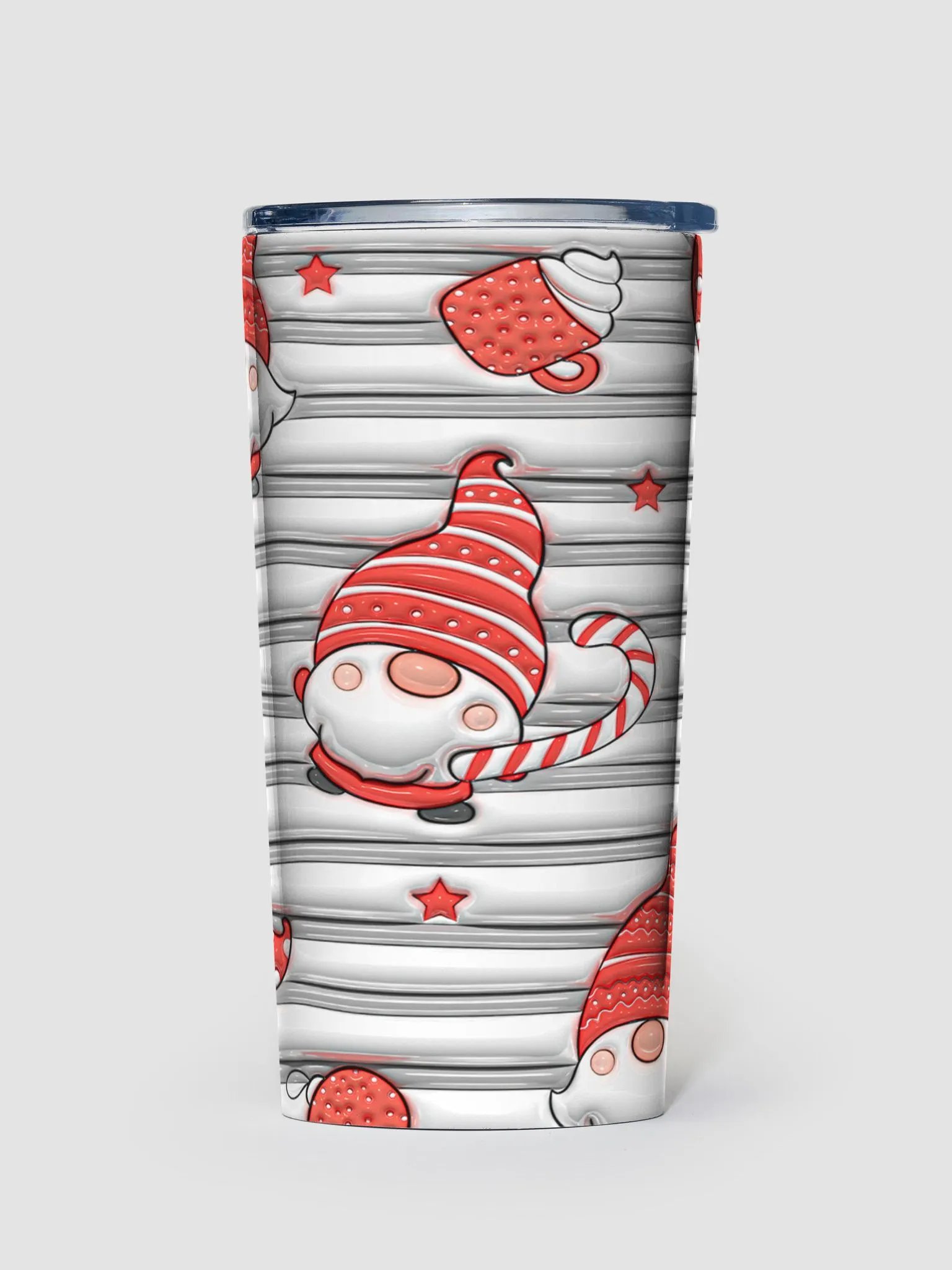 Festive Gnome Stainless Steel Tumbler product image (1)