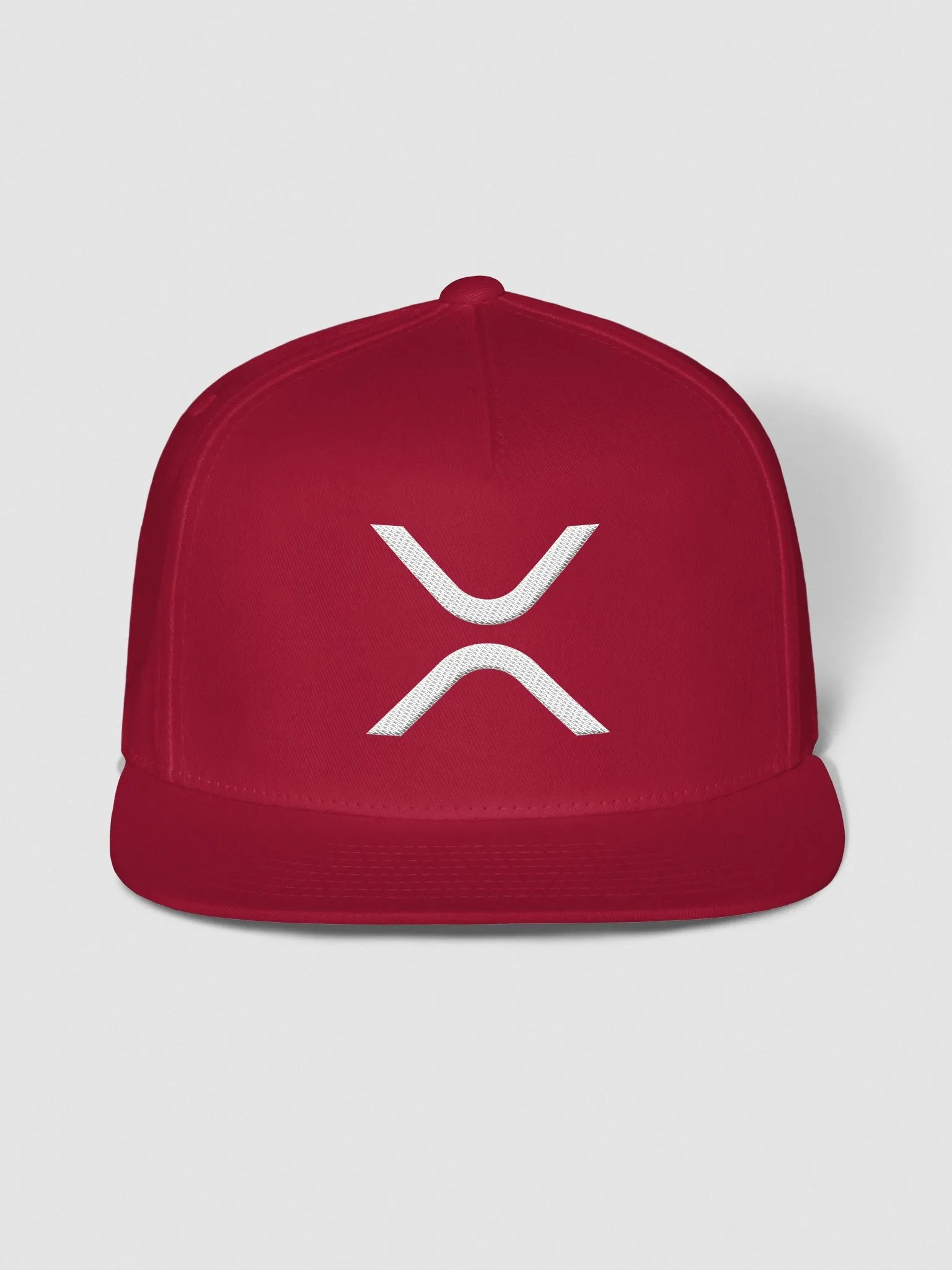 White XRP Logo Snapback product image (1)