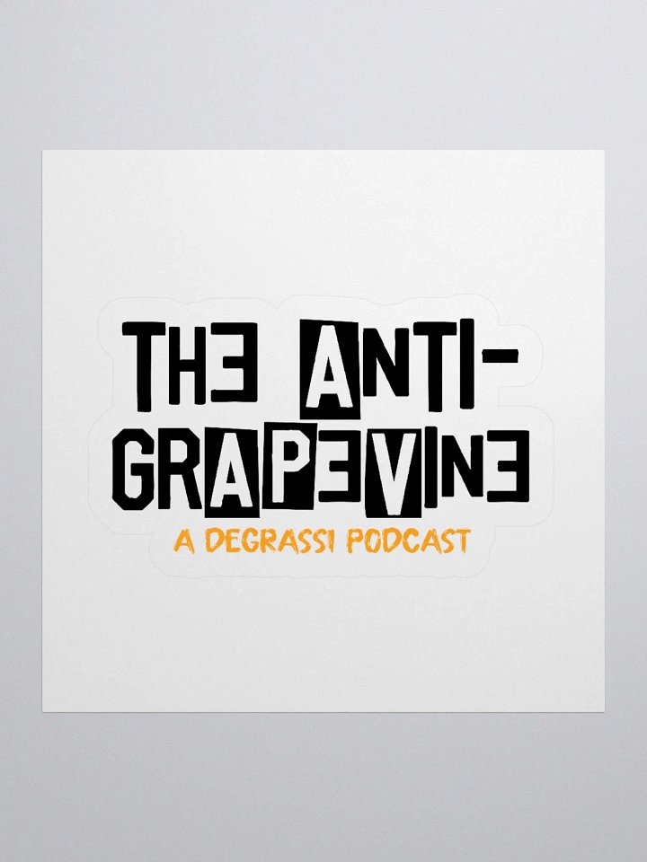 Anti-Grapevine Original Logo Sticker product image (2)