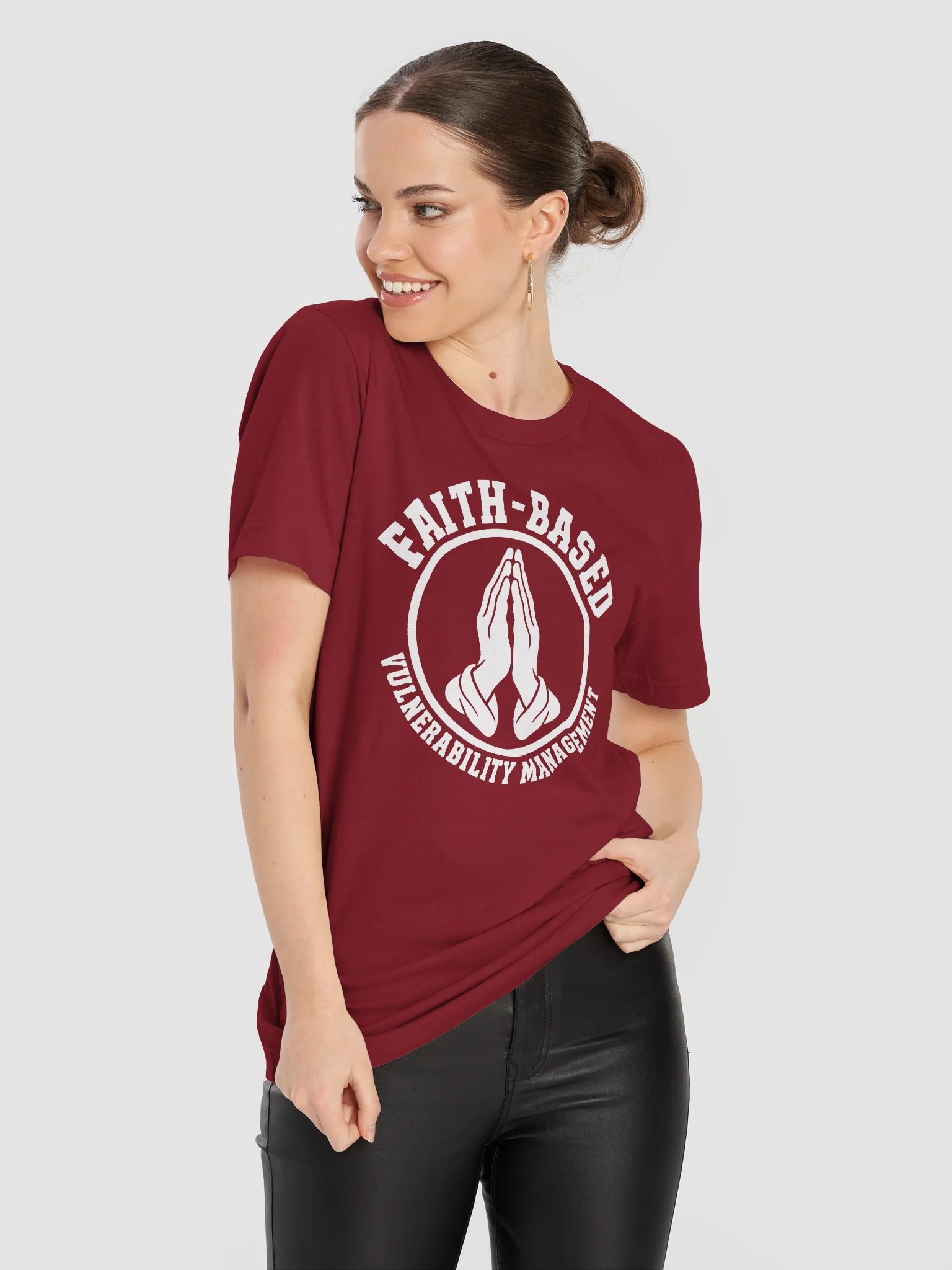 Faith-Based Vulnerability Management Tee product image (86)