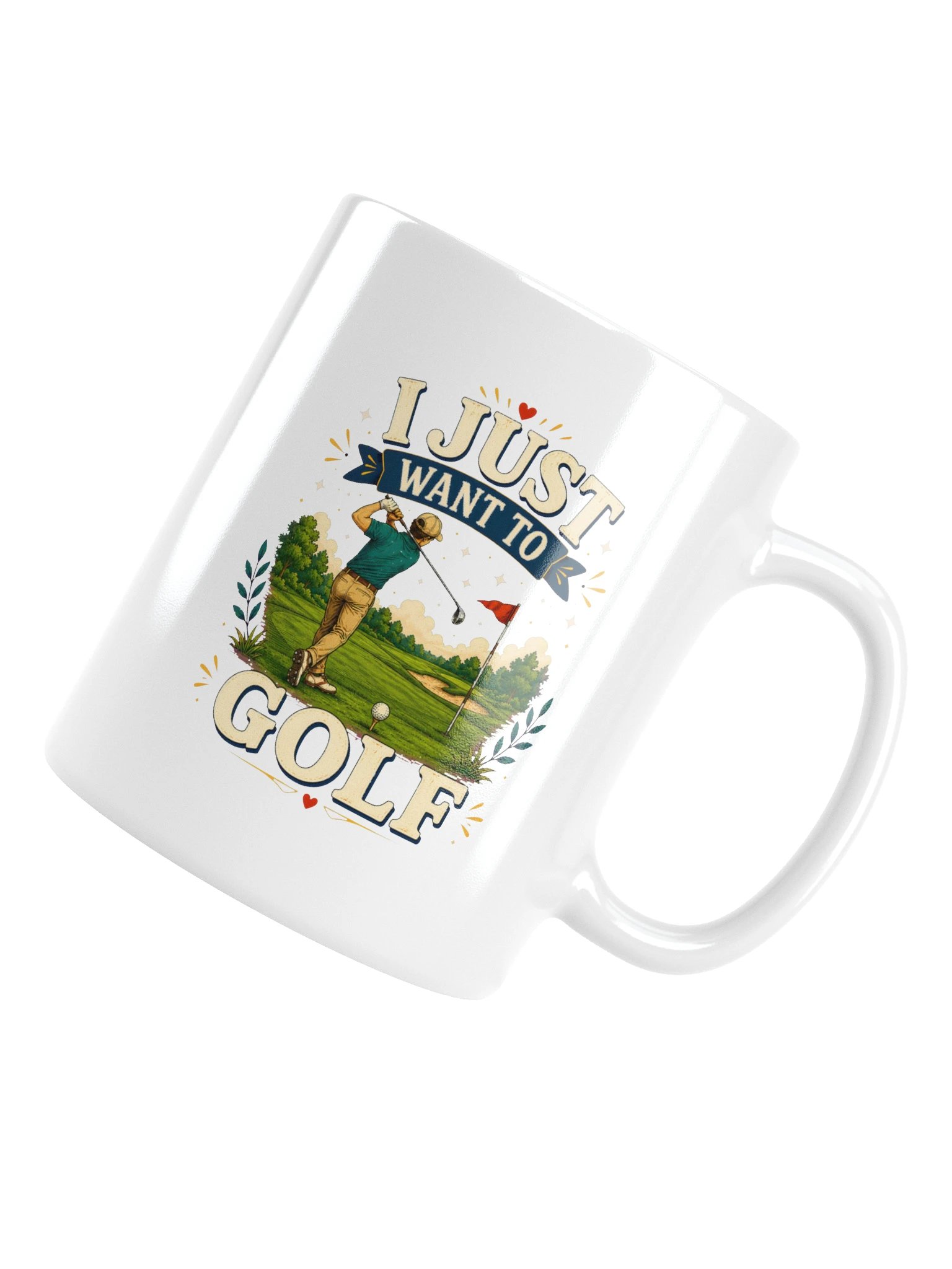 I Just Want To Golf Mug product image (6)