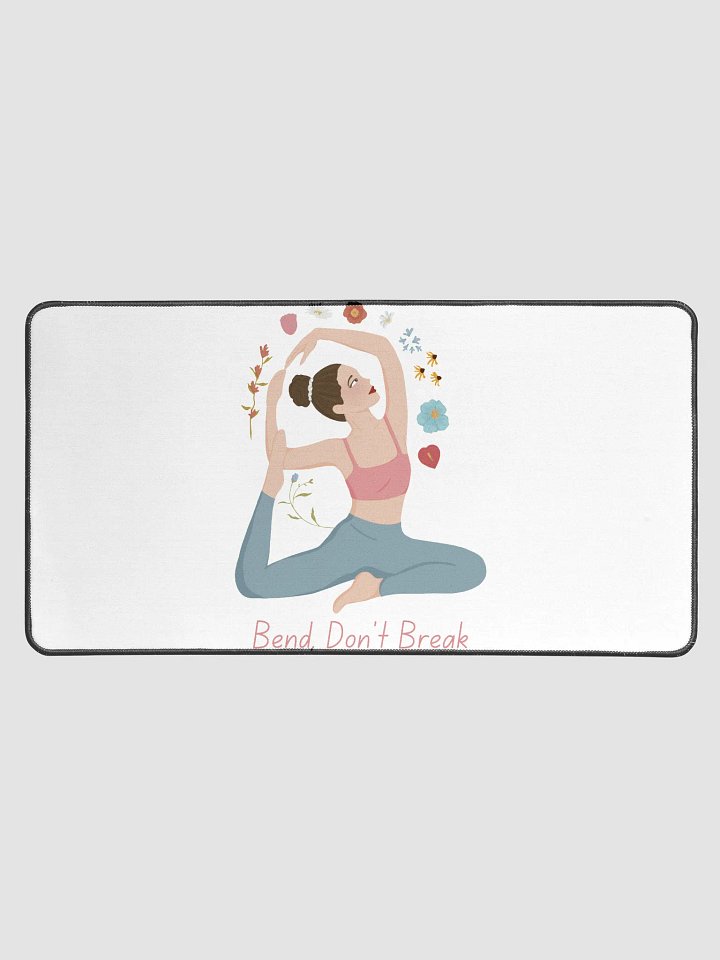 Yoga Resilience Desk Mat - Bend, Don't Break Theme product image (1)