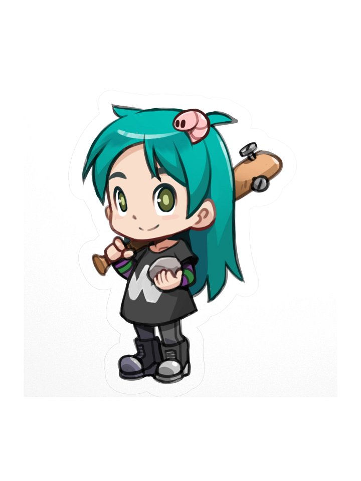 Worm Girl sticker product image (1)