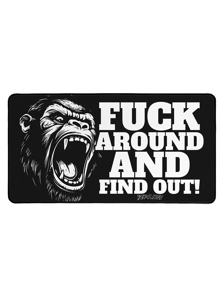Repulsive “FAFO” - Desk Mat product image (1)