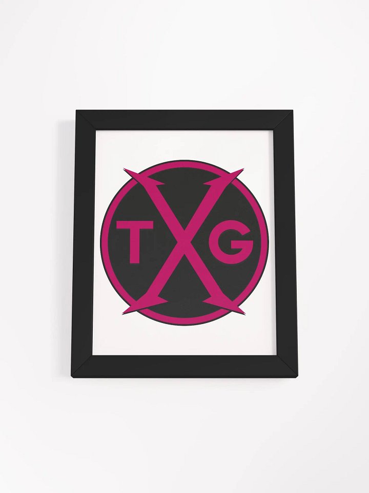 TXG Logo Vibrant Matte Poster Art product image (4)