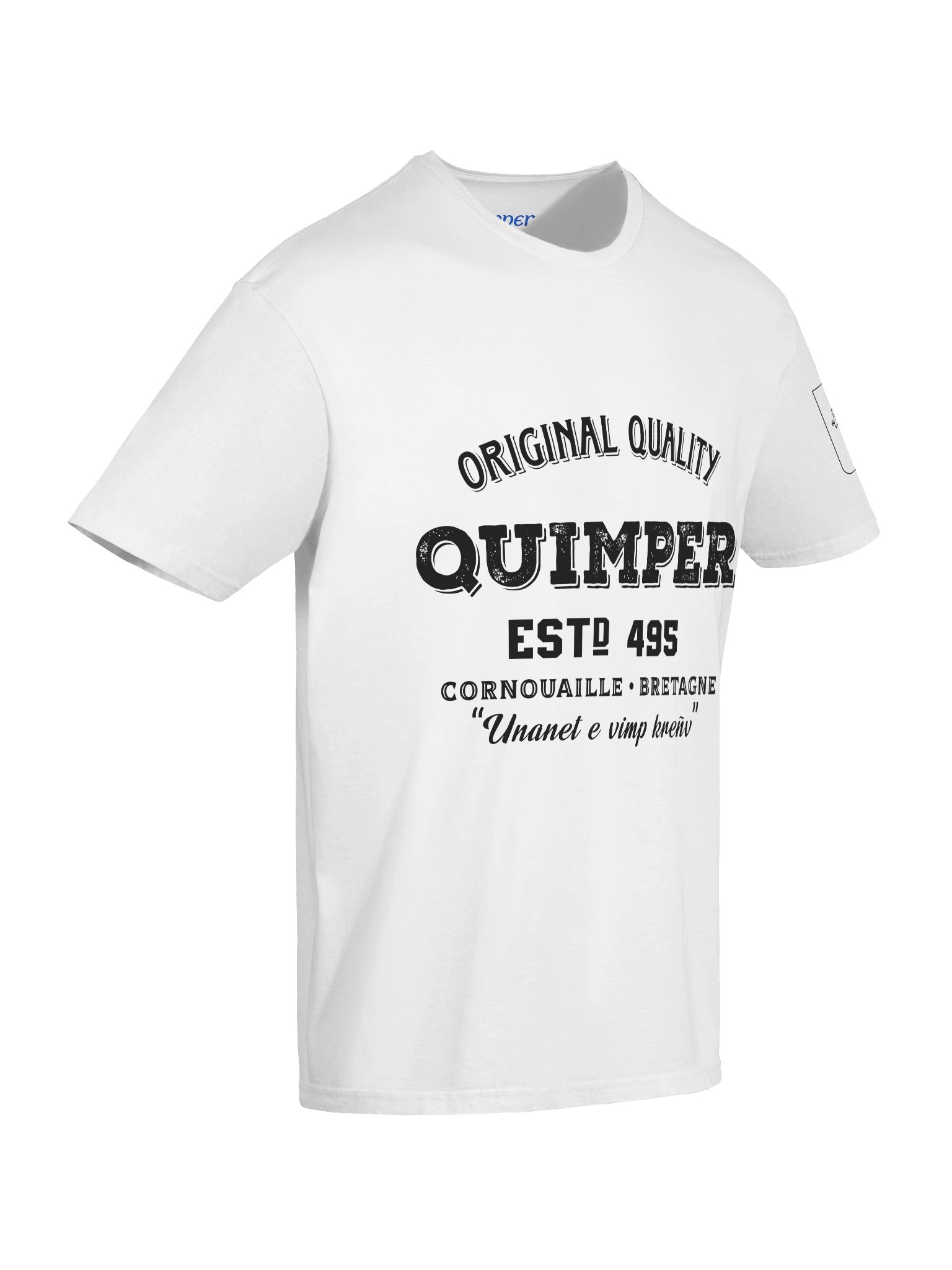 T-shirt Unisexe 100% Coton “Quimper 495” product image (5)