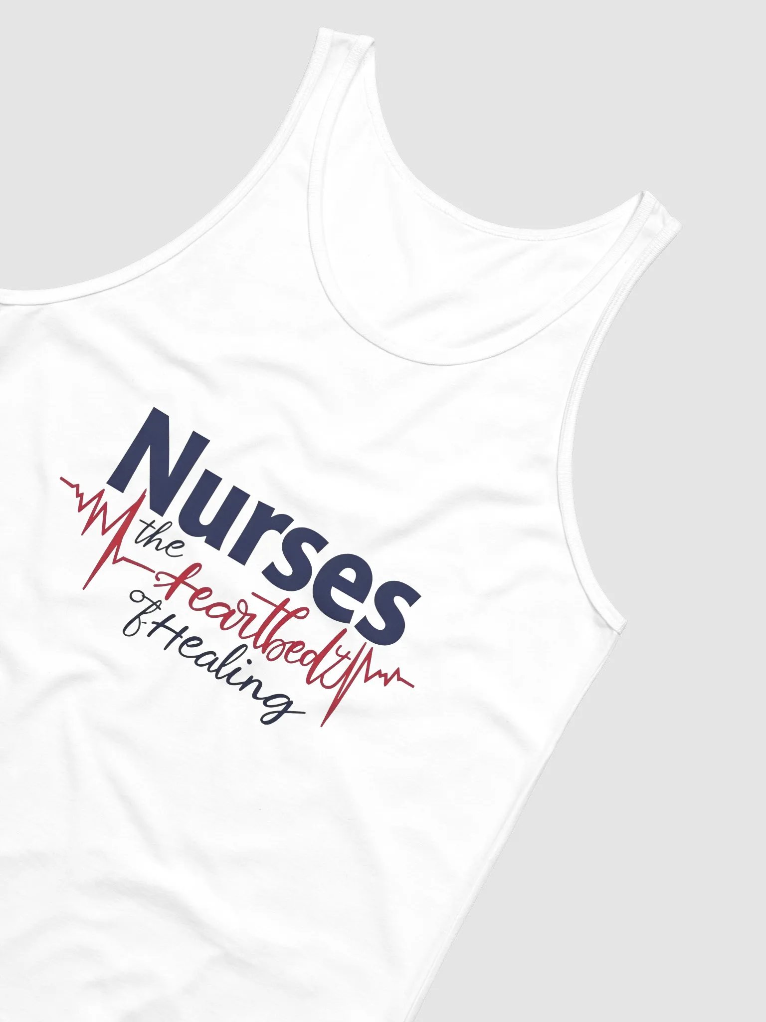 Heartbeat of Healing Nurses Tank product image (10)