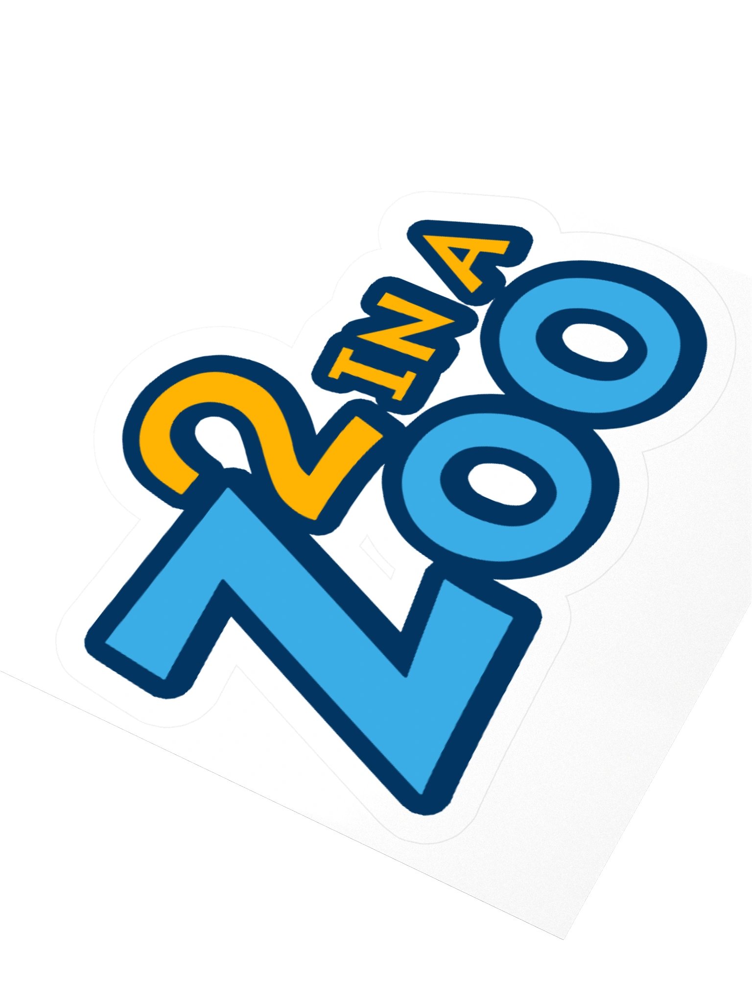 2 in a Zoo Logo Sticker product image (3)