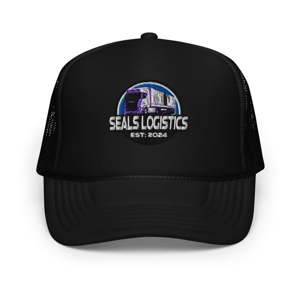 Seals Logistics Embroided Trucker Hat product image (1)