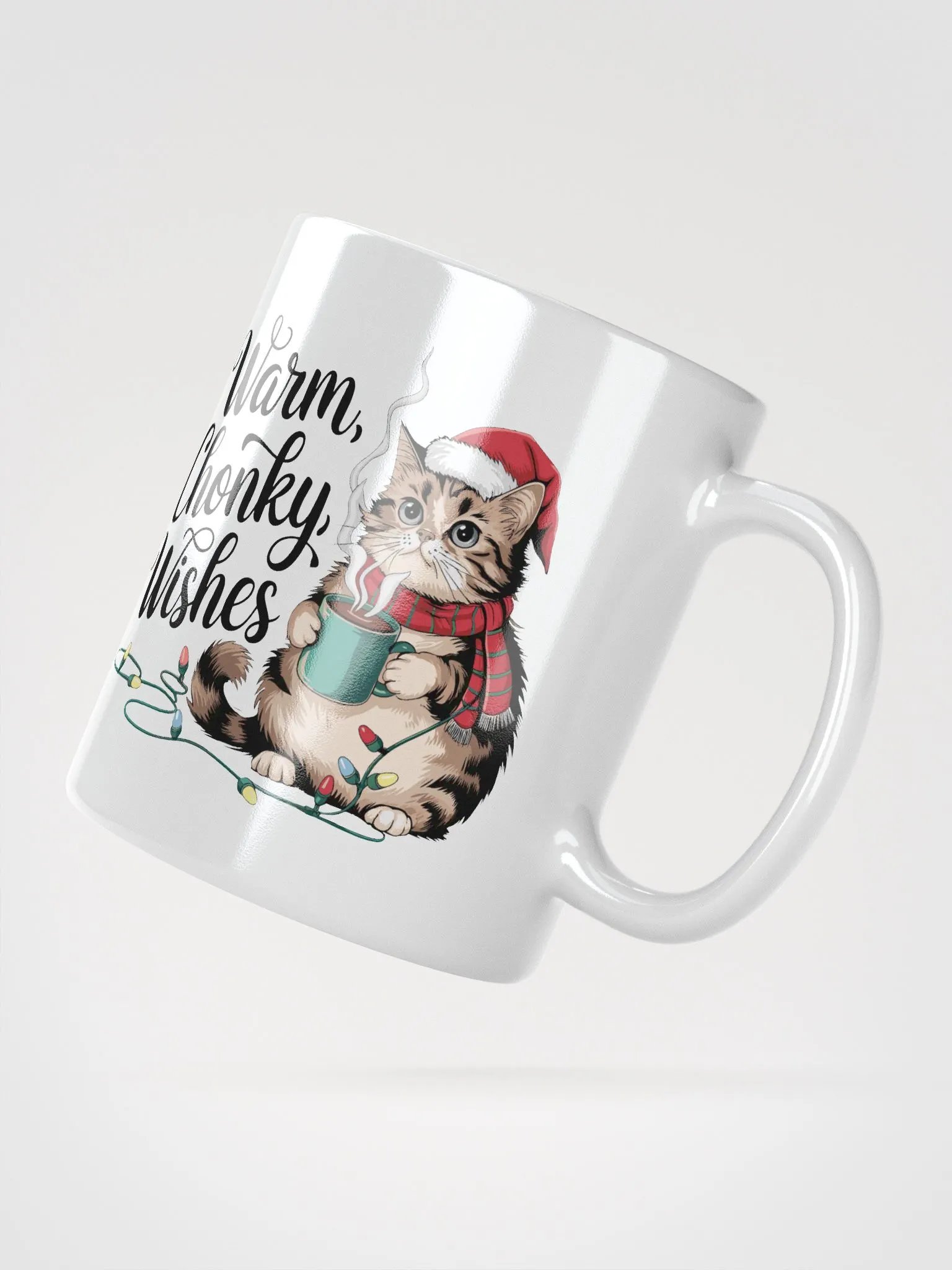 Chonky Cat Holiday Mug product image (3)