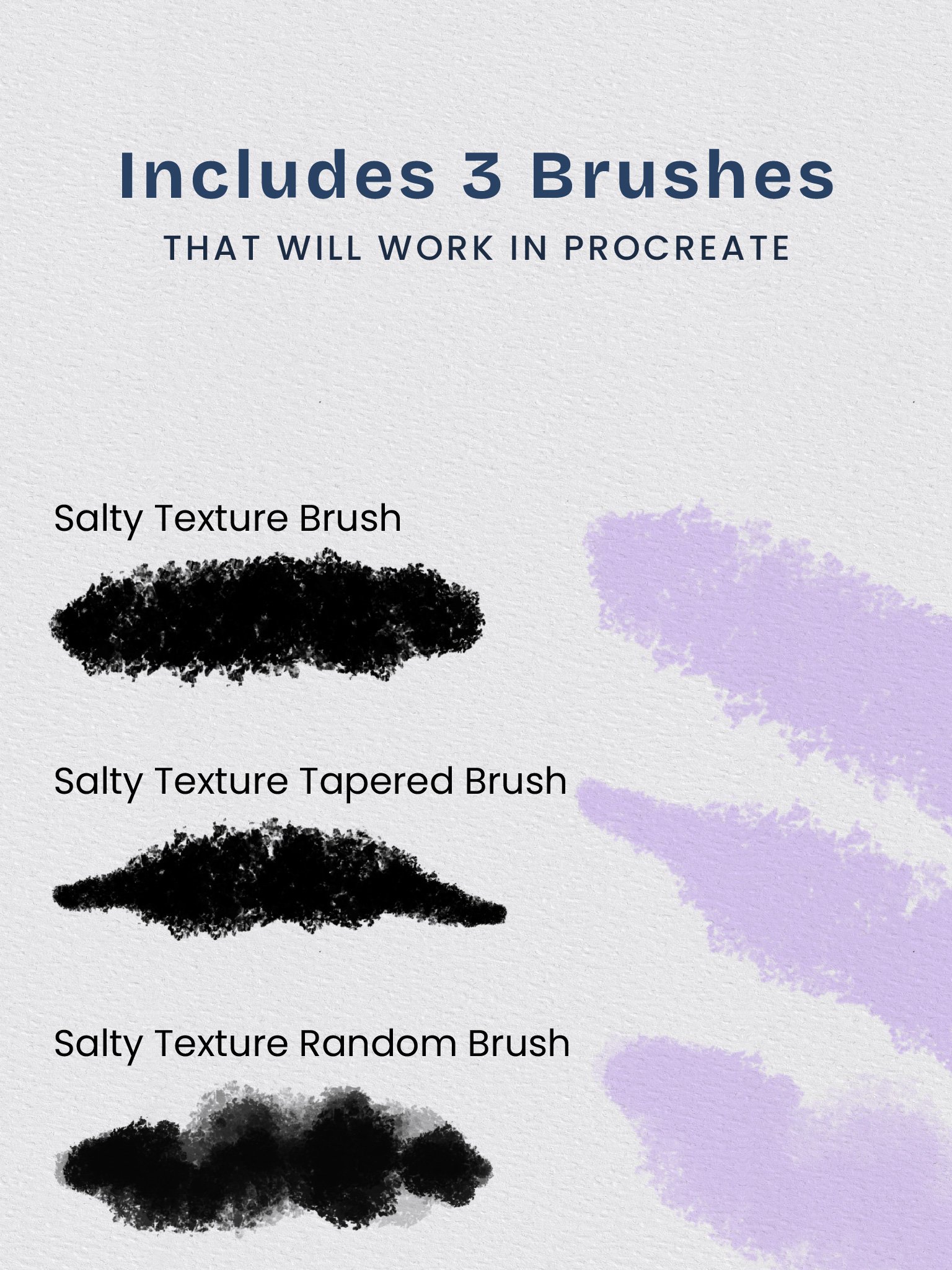 Salty Texture Procreate Brushes product image (2)